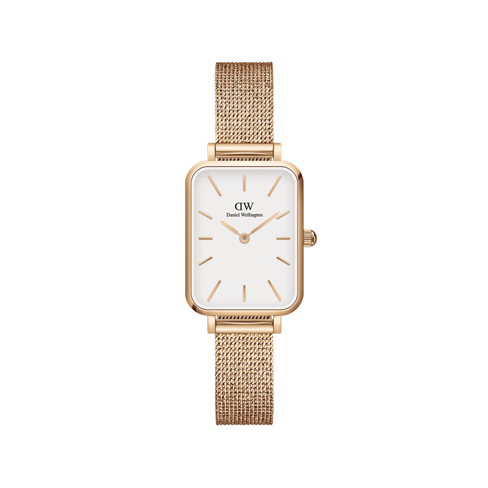 Rose Gold Daniel Wellington Quadro Pressed Melrose Women’s Watch