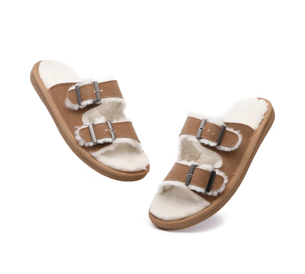 TARRAMARRA® UGG Women Adjustable Buckle Sandal Slides Alcie