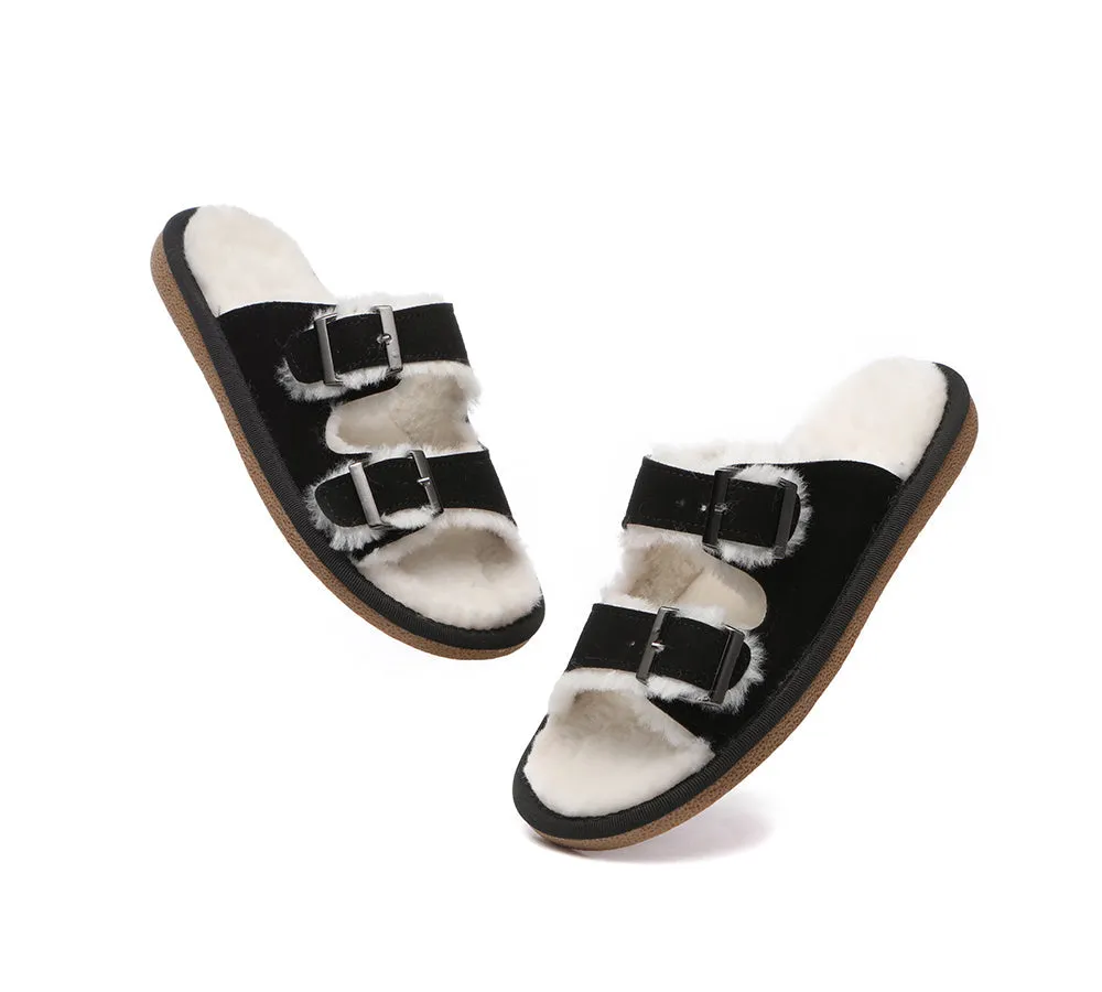 TARRAMARRA® UGG Women Adjustable Buckle Sandal Slides Alcie