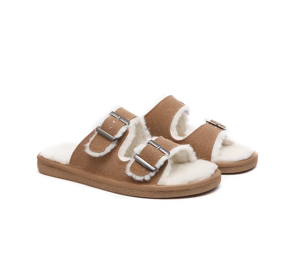 TARRAMARRA® UGG Women Adjustable Buckle Sandal Slides Alcie