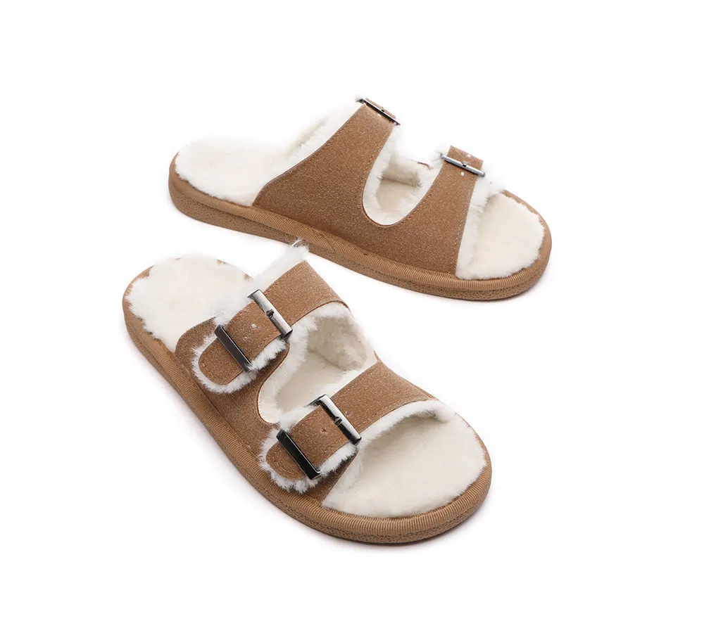 TARRAMARRA® UGG Women Adjustable Buckle Sandal Slides Alcie