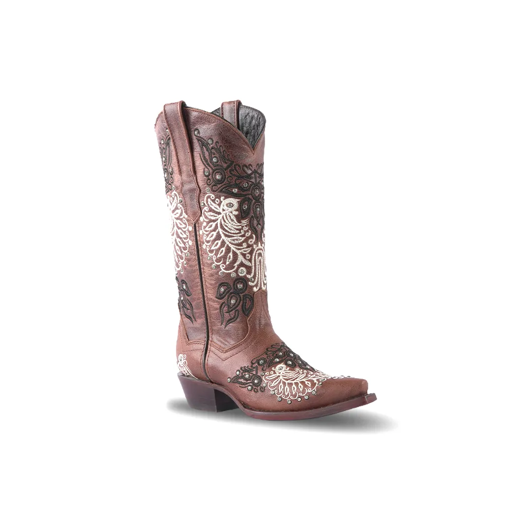 Texas Country Womens Western Boot Cater Tabaco E304