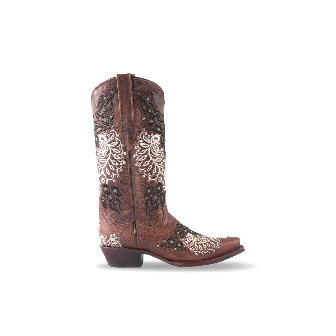 Texas Country Womens Western Boot Cater Tabaco E304