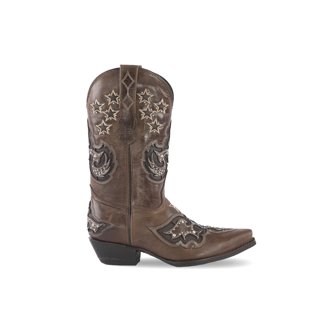 Texas Country Womens Western Boot Savat "Chantal" Retro Toe E774