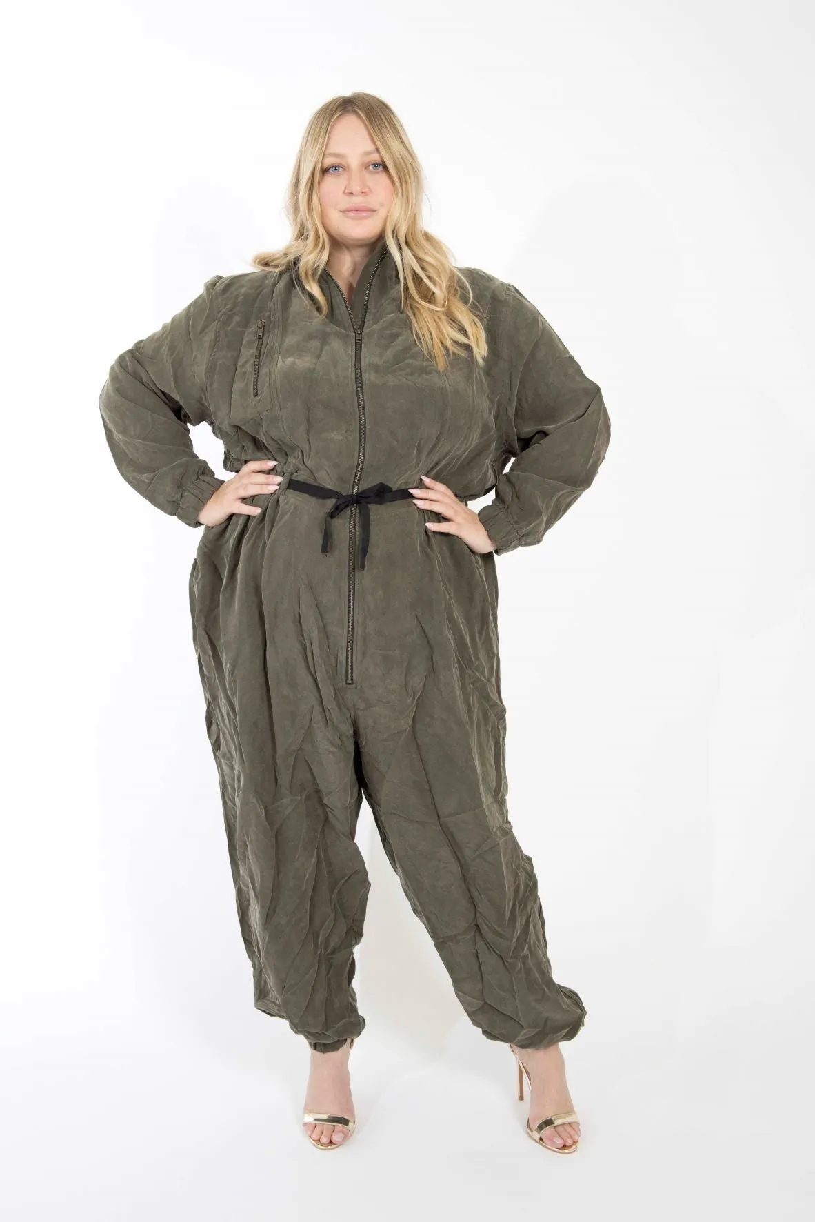 The Flightsuit - Cupro Jumpsuit