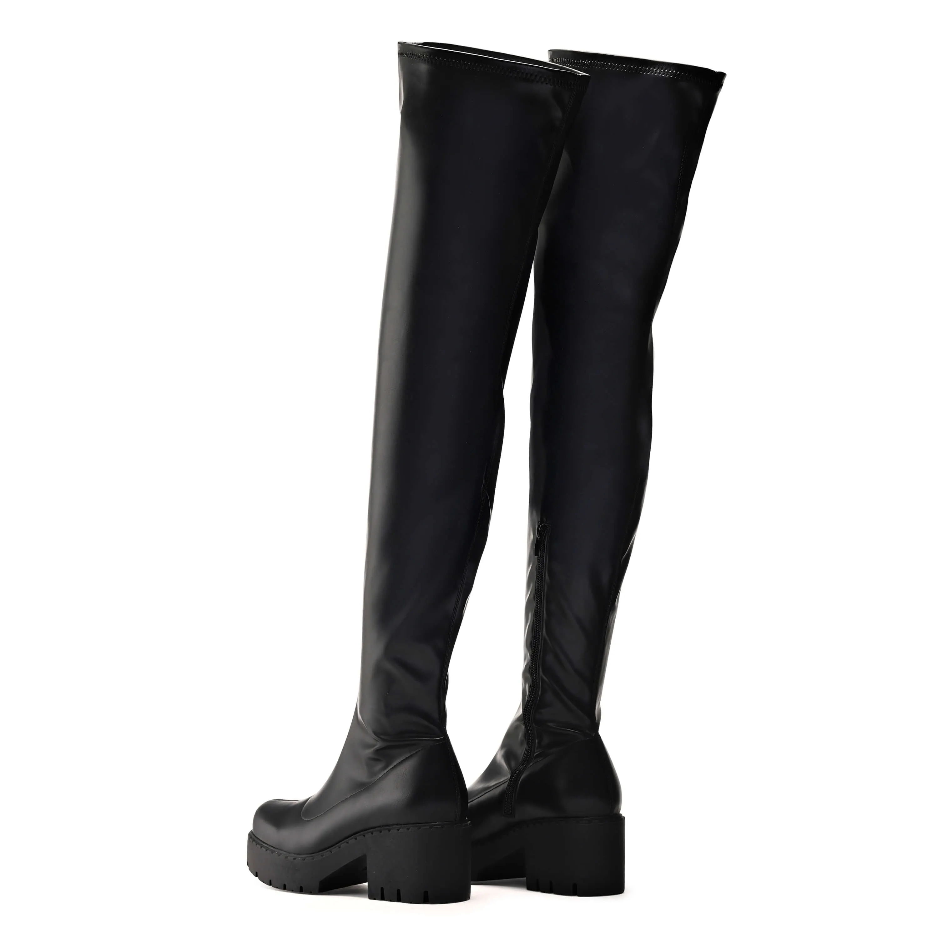 The Harmony Plus Size Thigh High Boots