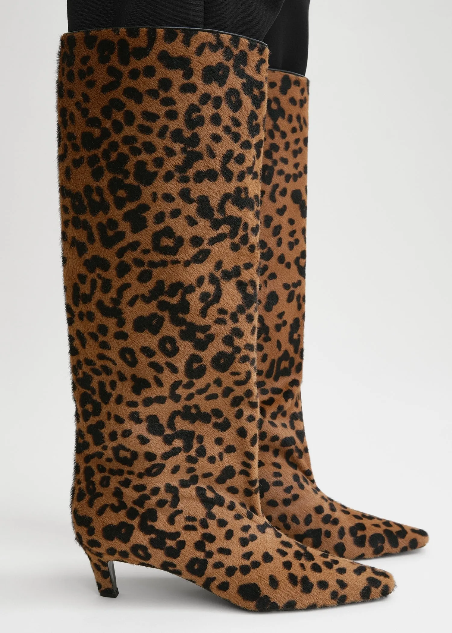 The Wide Shaft Boot leopard