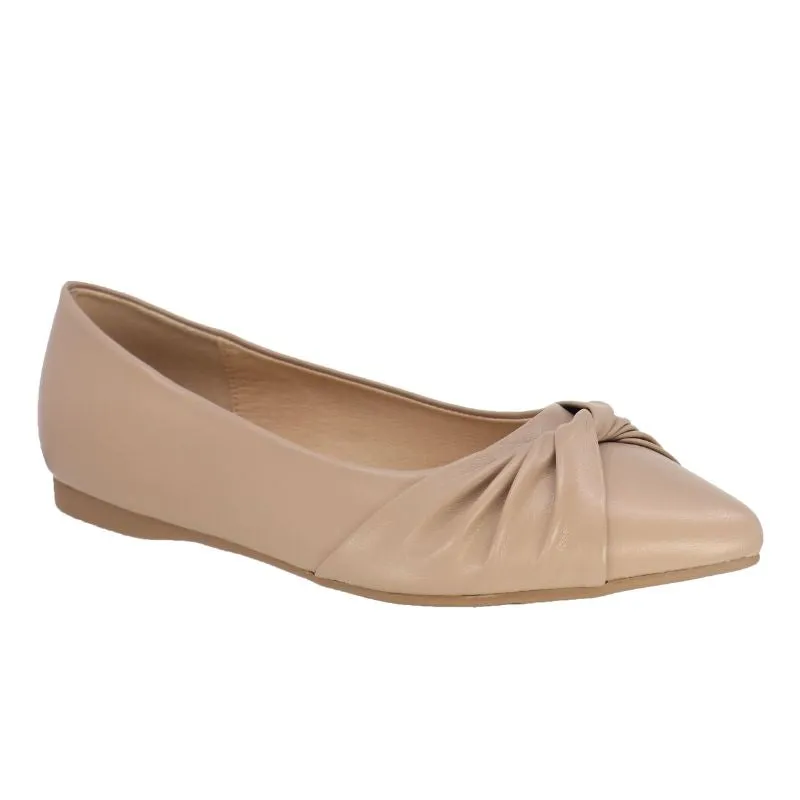 Womens Mary Pointed Flat