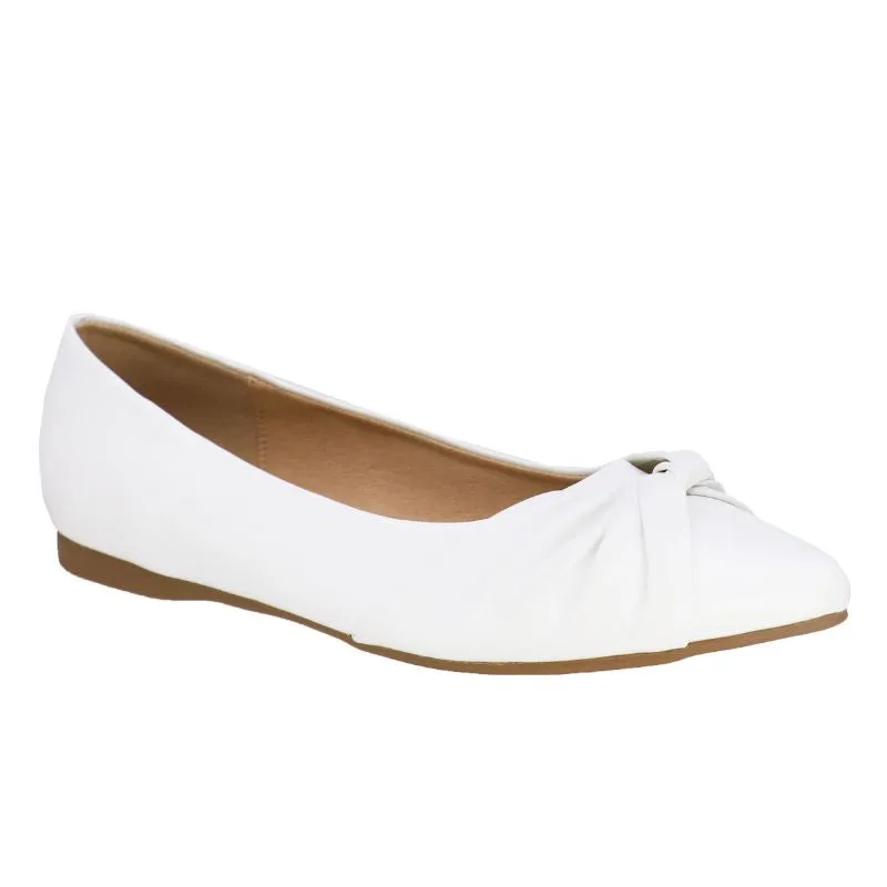 Womens Mary Pointed Flat